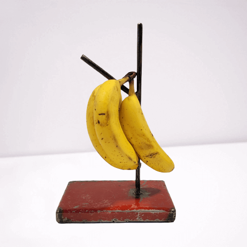 Bananenhalter / Bananen-Ständer | Upcycling von alten Ölfässern