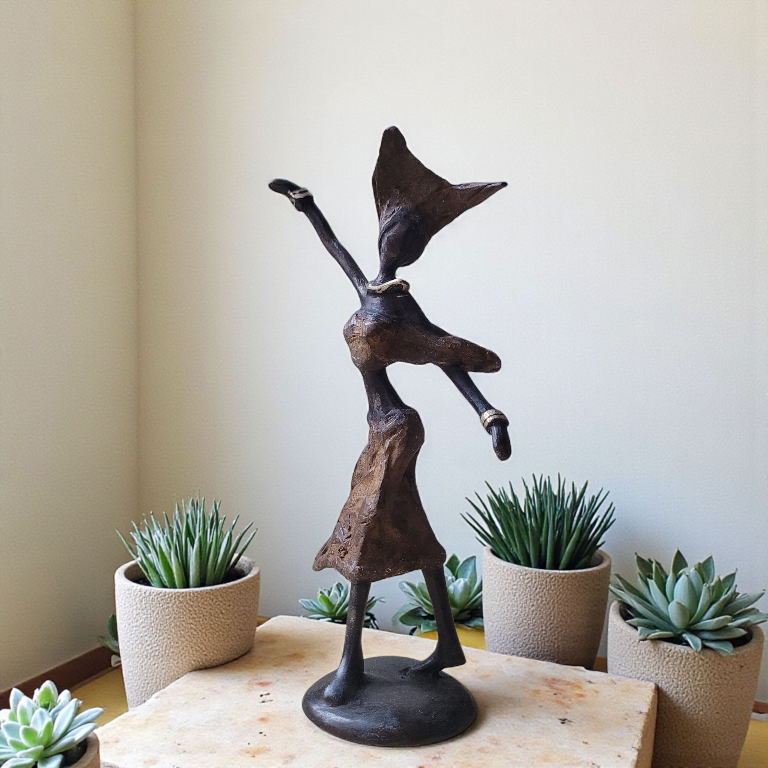 Bronze-Skulptur "Tanzende Suzanne" | 16 cm | by Patrice Balma | Handgemacht | Unikate | verschiedene Farben