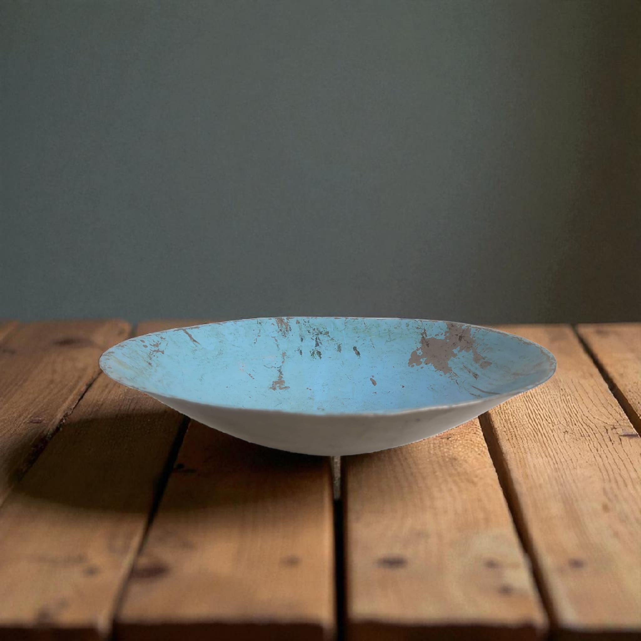 Kleine Schale "Leo" Ø 30 cm aus recycelten Ölfässern Upcycling | verschiedene Farben