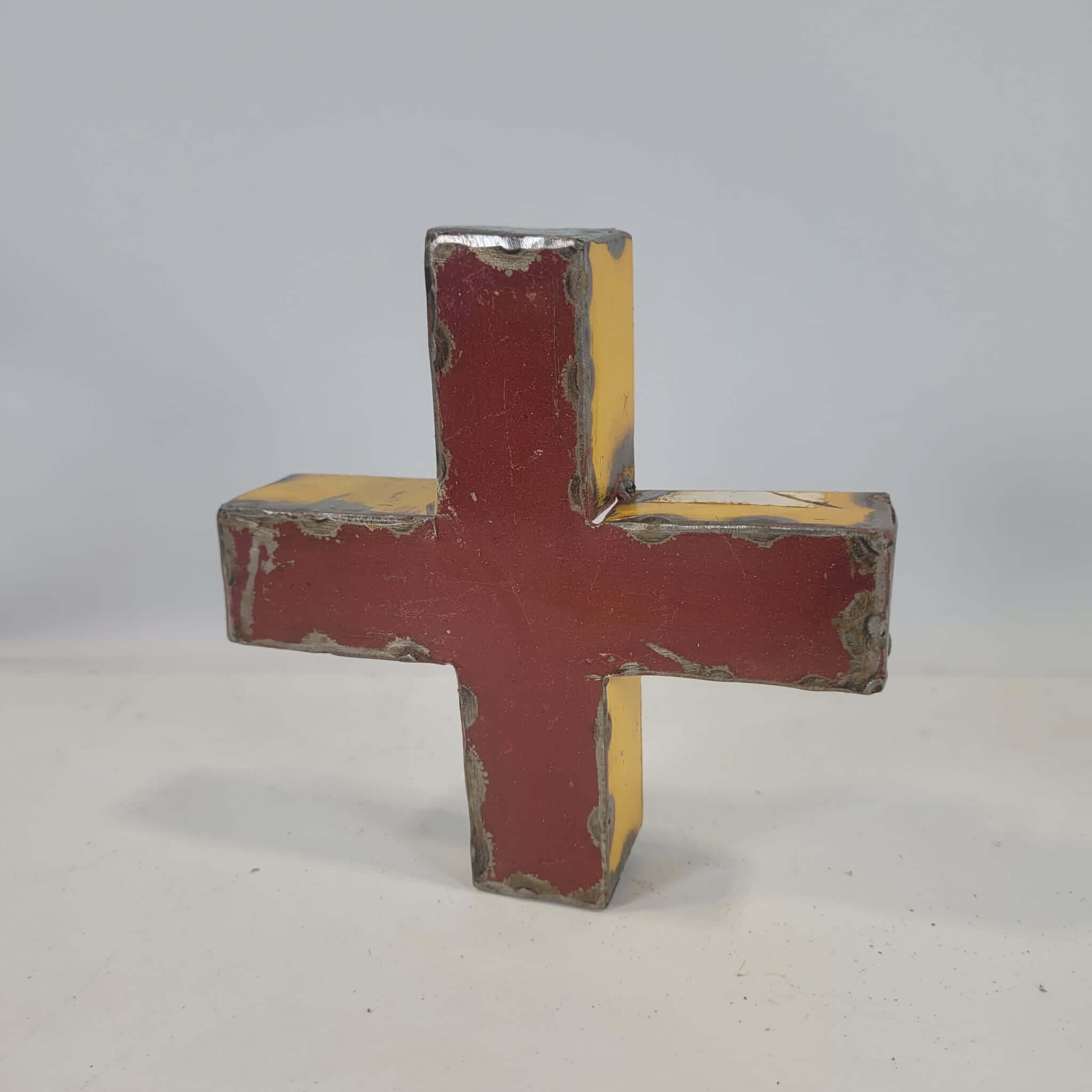 Sonderzeichen "+" Plus-Zeichen aus recycelten Ölfässern | 14 oder 30 cm | verschiedene Farben