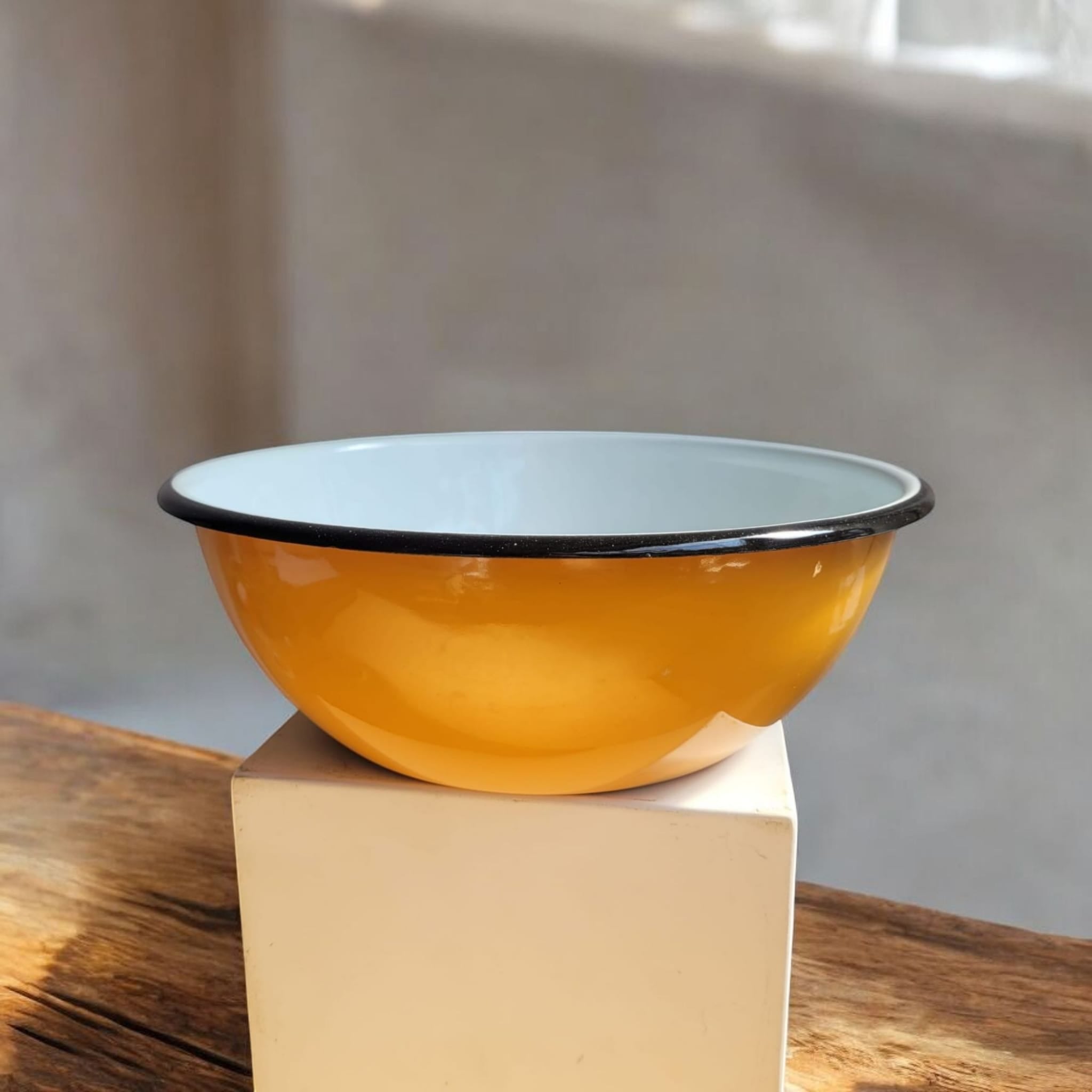 Große Schüssel aus Emaille | 4 Liter | aus der Ukraine