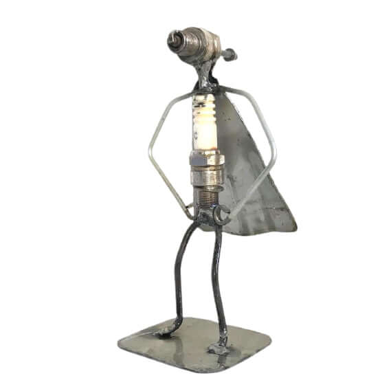 Zündkerzen-Figur | Super Hero