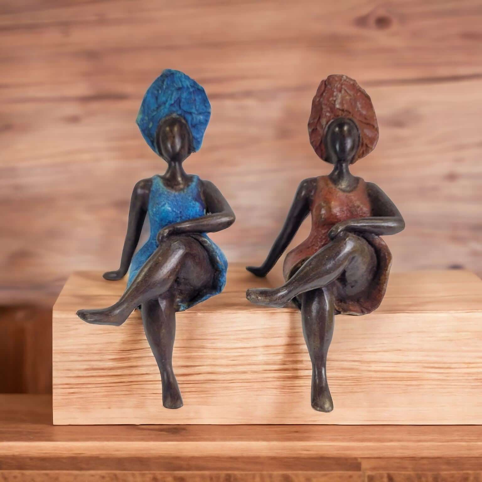 Bronze-Skulptur "Bobaraba Tanja" by Alain Soré | 20cm 800g | verschiedene Farben