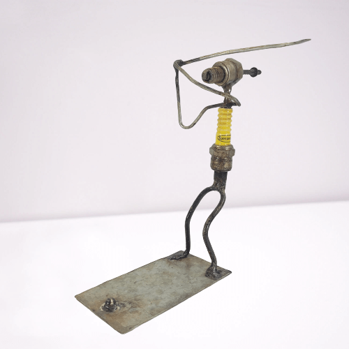 Zündkerzen-Figur | verschiedene Sportler:innen