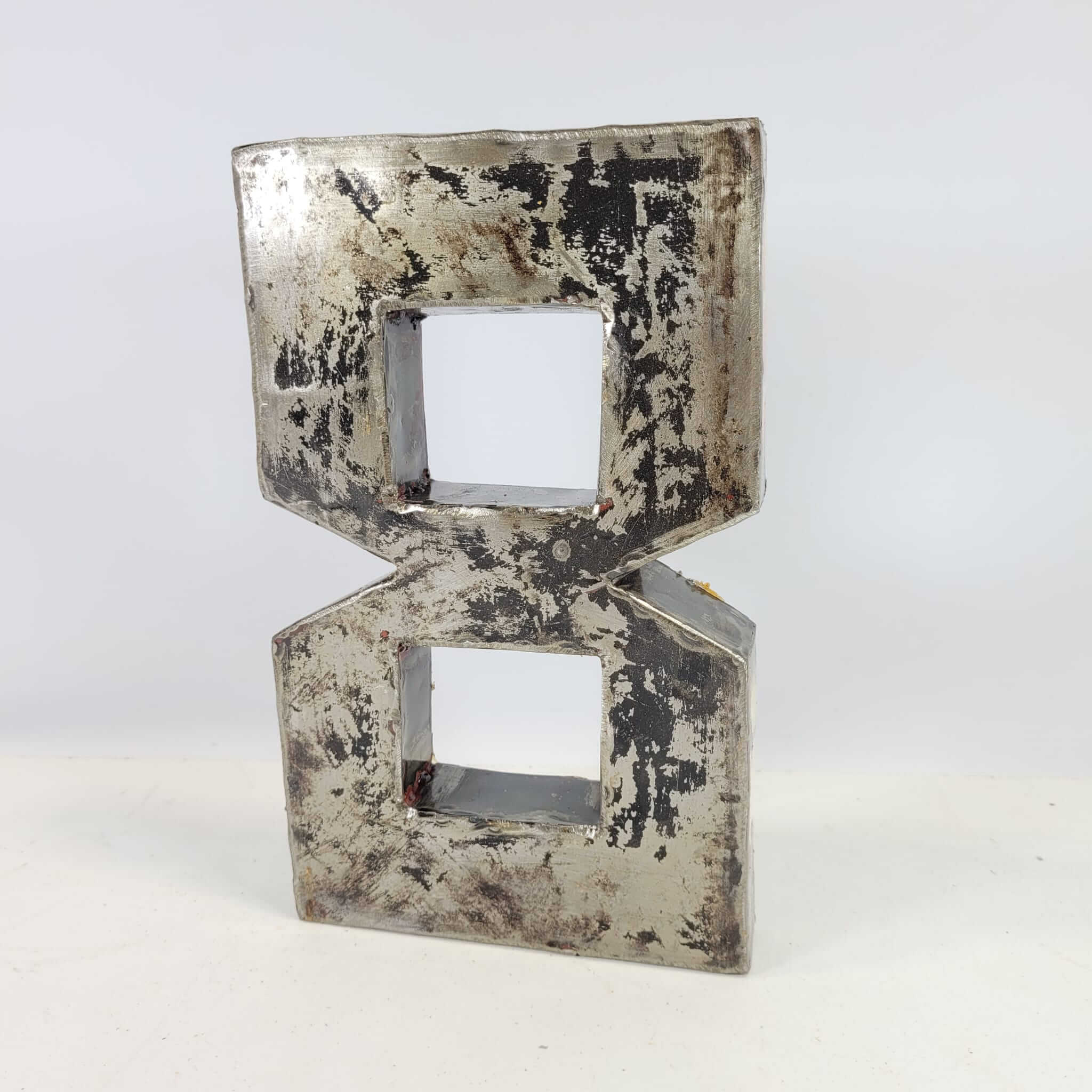 Zahl Ziffer "8" aus recycelten Ölfässern | 22 oder 50 cm | verschiedene Farben