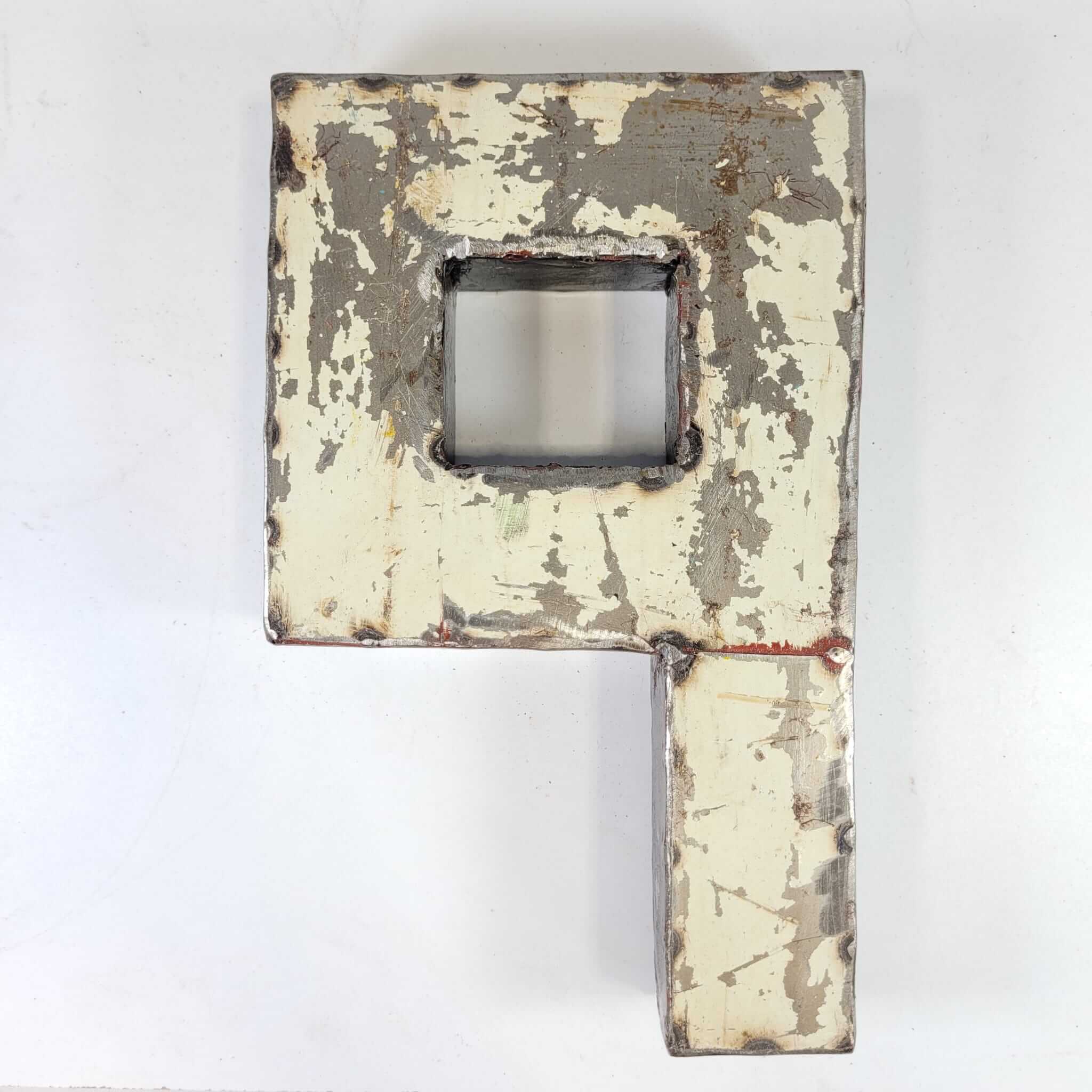 Zahl Ziffer "9" aus recycelten Ölfässern | 22 oder 50 cm | verschiedene Farben