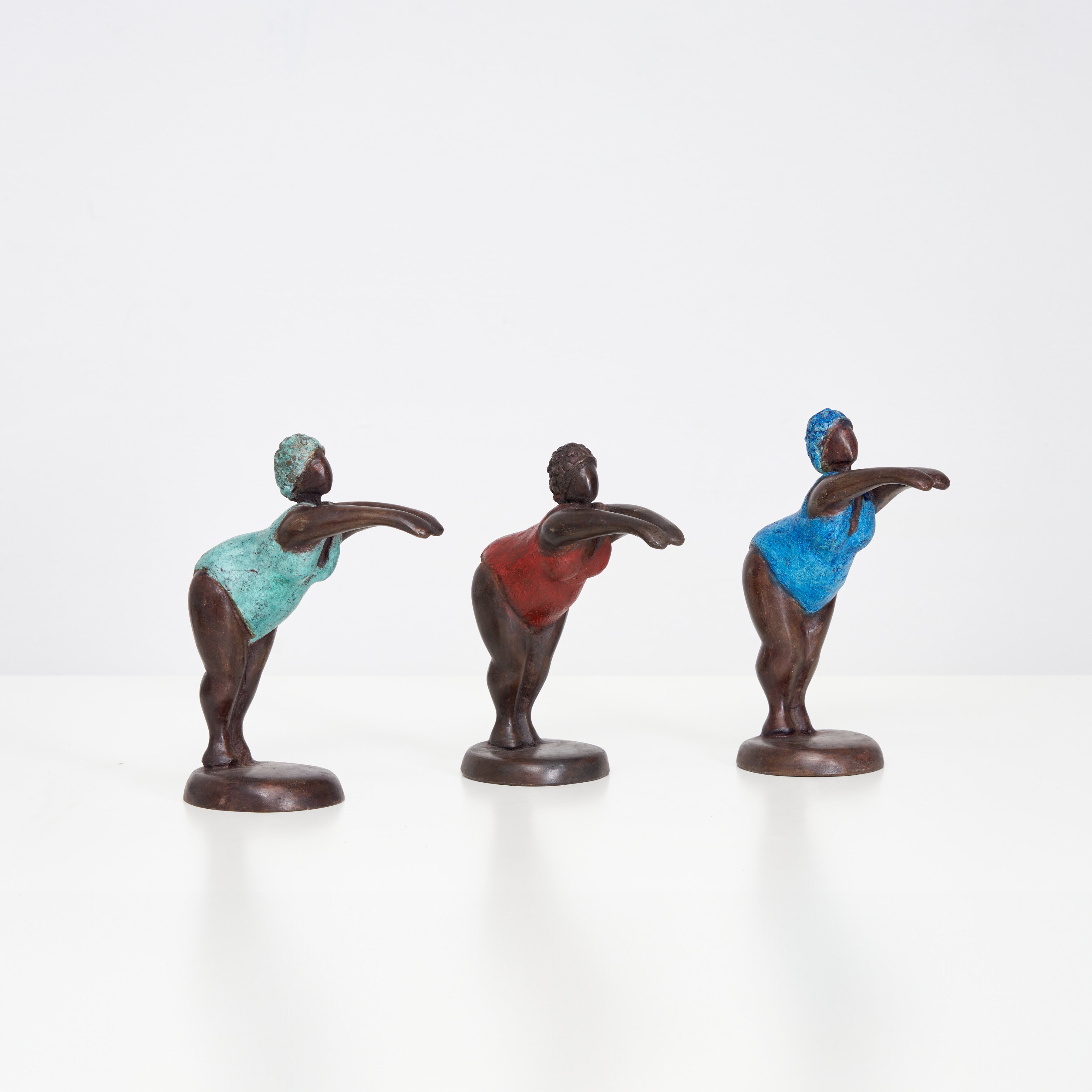 Bronze-Skulptur "Bobaraba Plongeuse" Schwimmerin | by Soré | 19cm 1kg