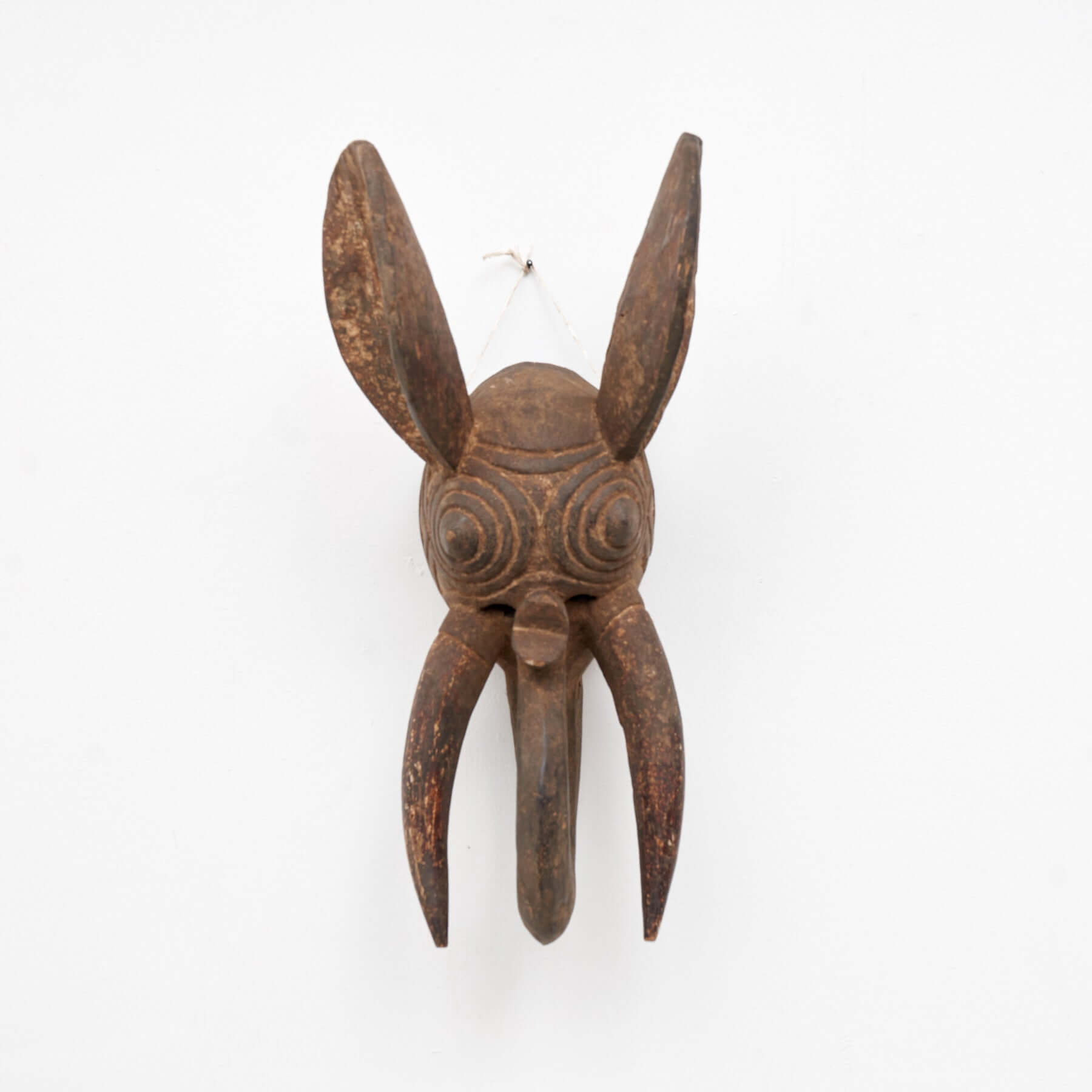 Authentische antike Maske "Elefant", Mossi, Burkina Faso, ca. 1970